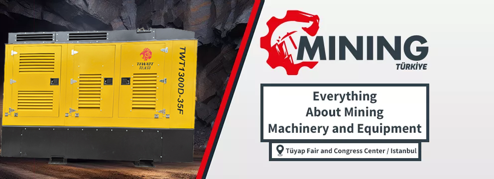 Tewatt เตรียมจัดแสดงเครื่องอัดอากาศแรงดันสูง-ที่ Mining Turkey 2026